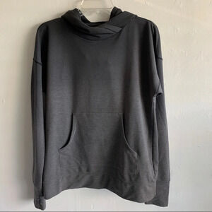 CALIA by Carrie Underwood Dip Dye Gray Hoodie size S